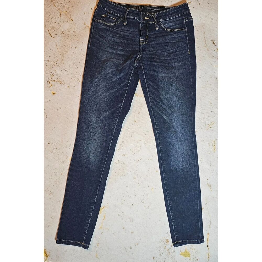 Mossimo Mid-Rise Jegging Women’s Size 2 / 26S Dark Wash – Power Stretch Denim